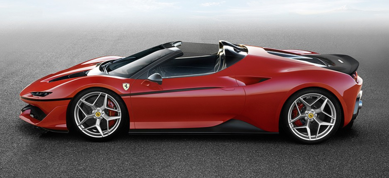 Illustration for article titled Japan's Surprise Limited Edition Ferrari J50 Could Suggest A Striking New Design Direction